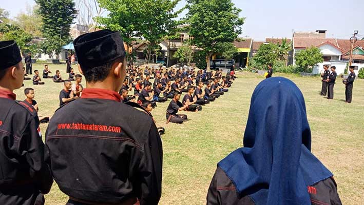 Ujian Kenaikan Tingkat (UKT) Anggota Tahta Mataram Cabang Boyolali dan Divisi Ramayana